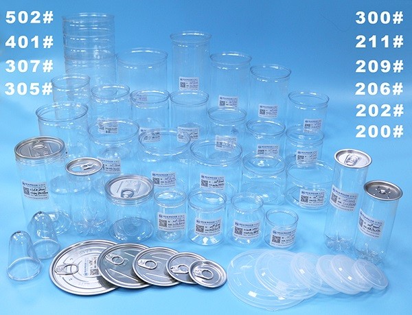 Tuna Type Plastic Pull Tab Can With Aluminium 211 EOE Lid 100ml 3.5g