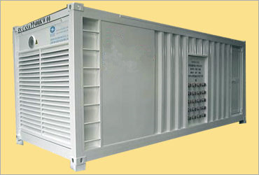 Cummins Engine Reefer Container Genset Power Pack With Receptacles
