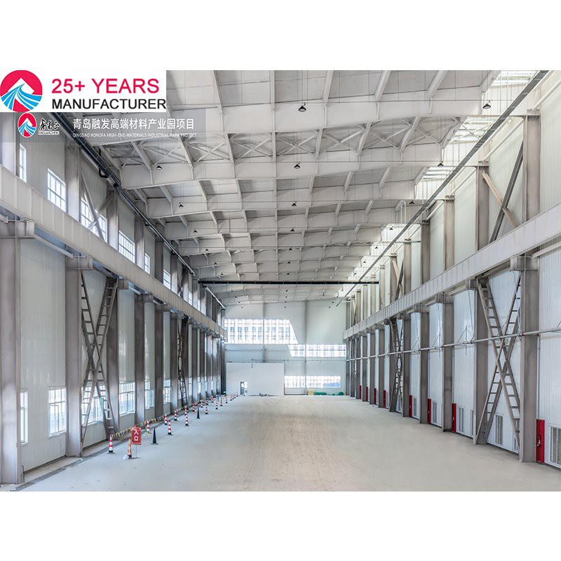Popular Beautiful Industrial Steel Structure Warehouse Building