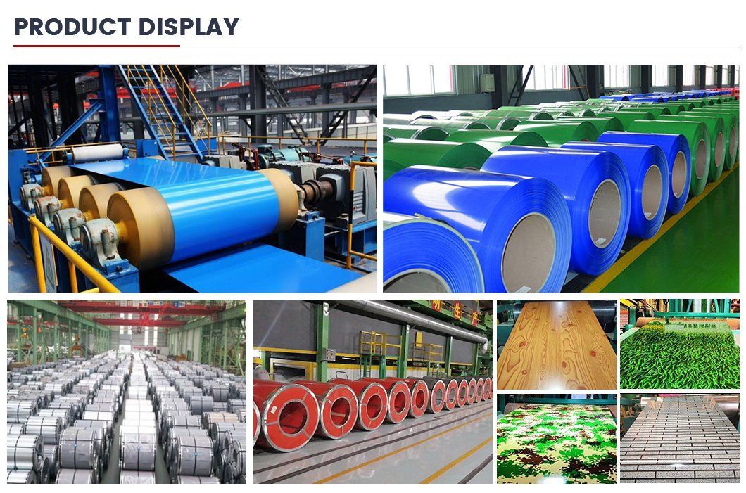 Ral Color PPGI Top Quality for Embossed Pattern 275GSM Cold Galvanized Color Coated Steel Coil PPGI/PPGL Coil
