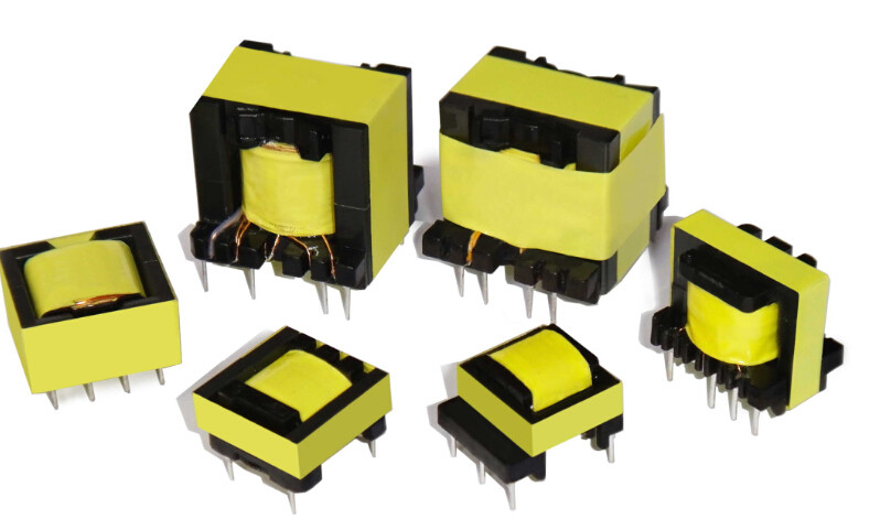 Vertical Horizontal EE40 42 Hf Power Transformer , UEWF LITZ WIRE High Isolation Transformer