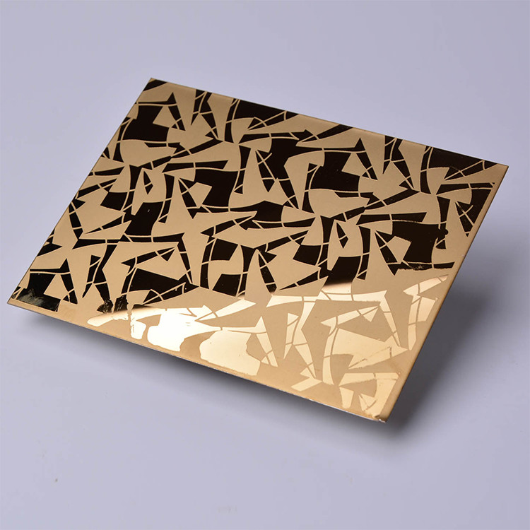 Mill Edge SUS304 Stainless Steel Plate Mirror AISI Sheet Metal Etching RAL color