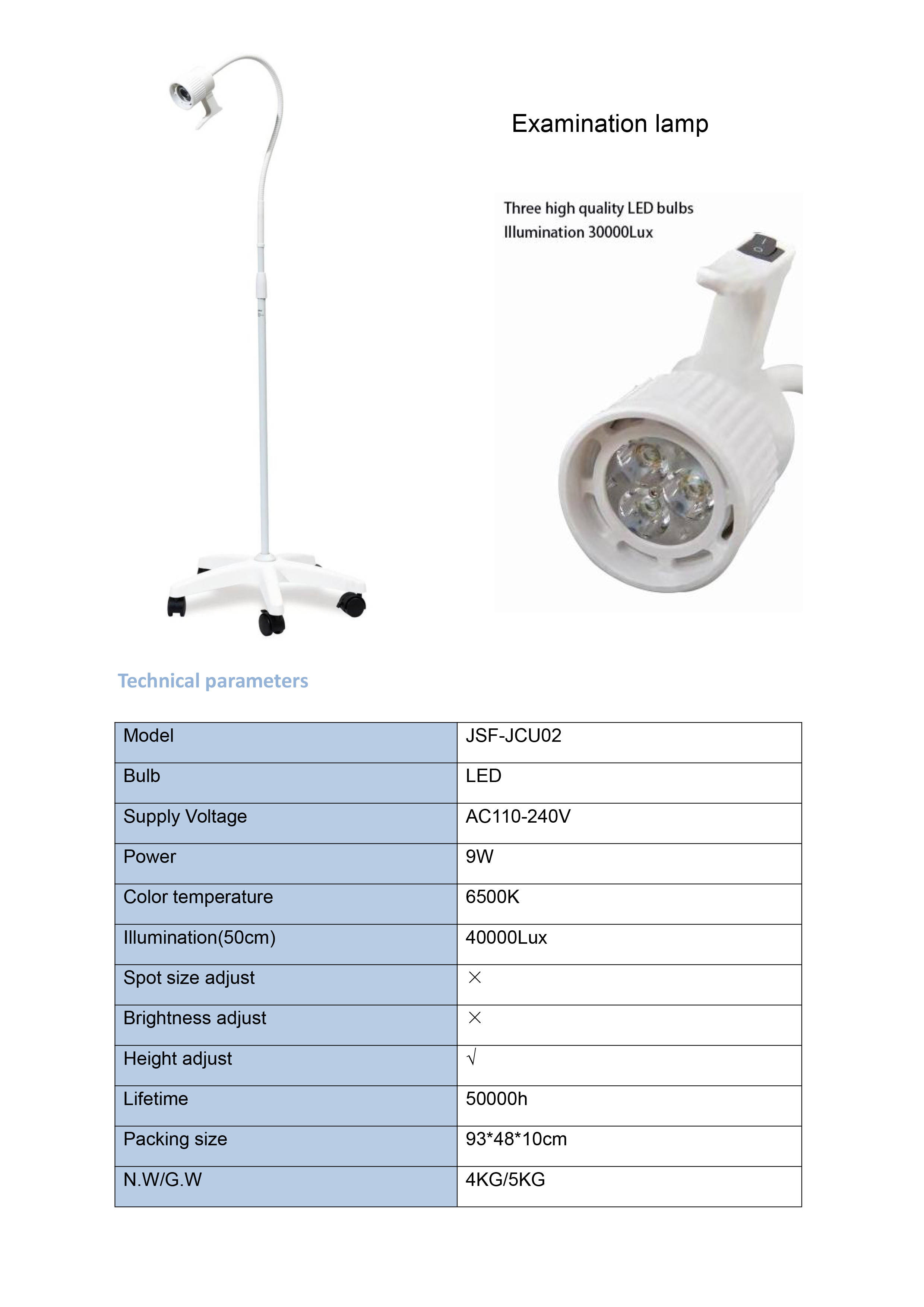 Customized Medical Surgery Tools Shadow Free Medical Lighting Equipment