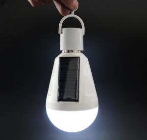 Buy cheap 2017 New Products Waterproof IP65 rechargeable emergency light 7W solar led bulb E27 6500K AC85-265V 3-4hours CE ROHS product