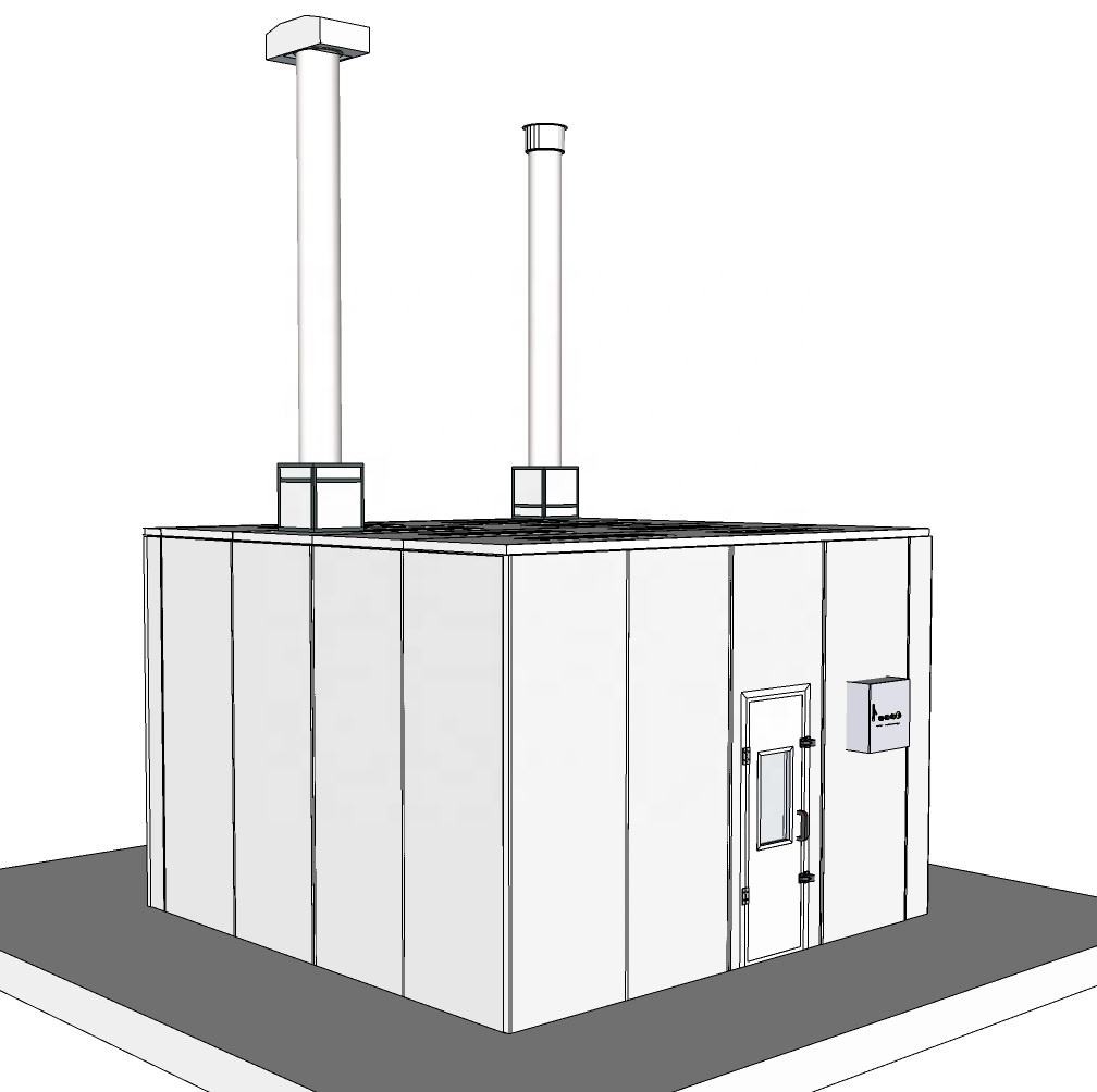 Customizable Paint Mixing Room for Professional Paint Preparation
