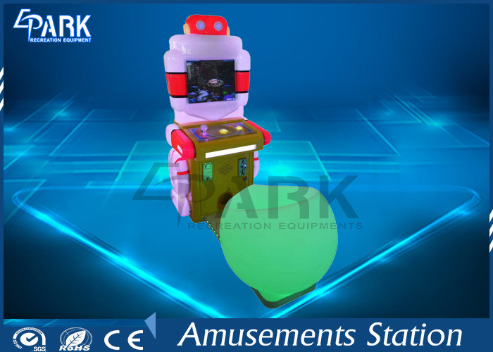 Indoor Coin Pusher Car Racing Game Machine Robort Delux Simulator For Children