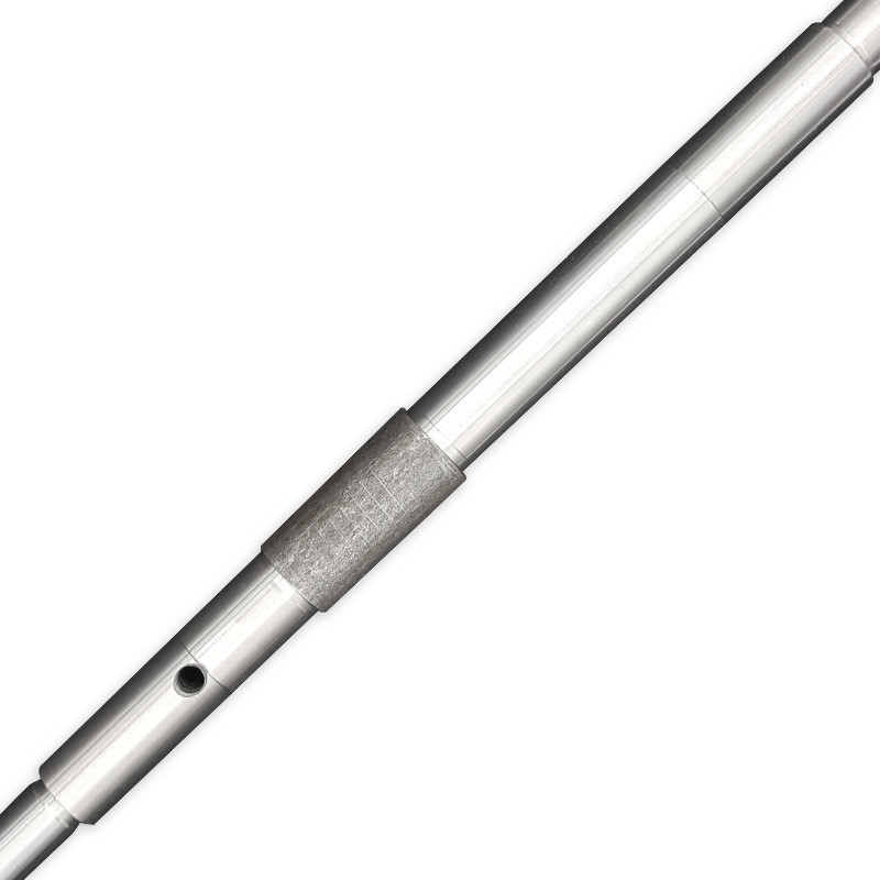 Custom cnc machined long/short motor shaft SS304 custom stainless steel spline wheel shaft