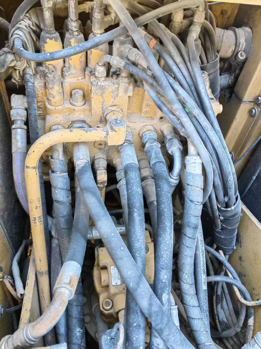 70.1KW Used CAT 312c Excavator Low Energy Consumption
