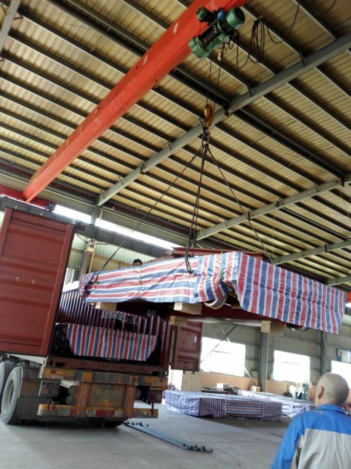 25 Ton Battery Operated Transport Cart For Steel Mold Handling From One Bay To Another