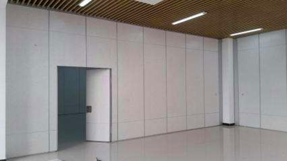Customized Commercial Office Partition Wall / MDF Folding Acoustic Meeting Room Dividers