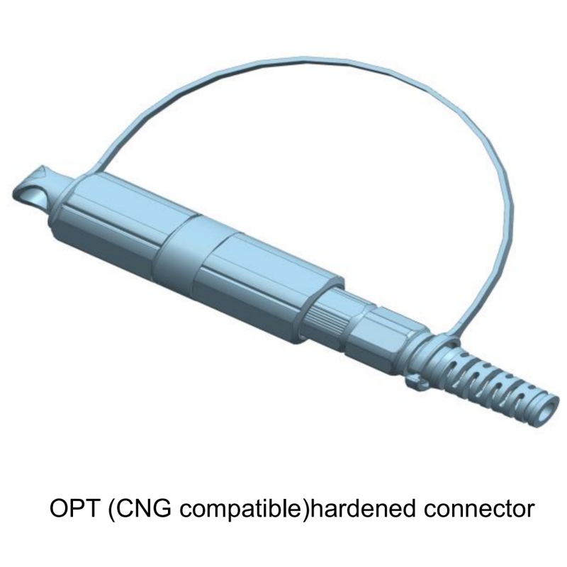 Slim Optical Fiber Connector Huawei 9 in 1 IP68 Waterproof for ODF PEI Wiring Devices