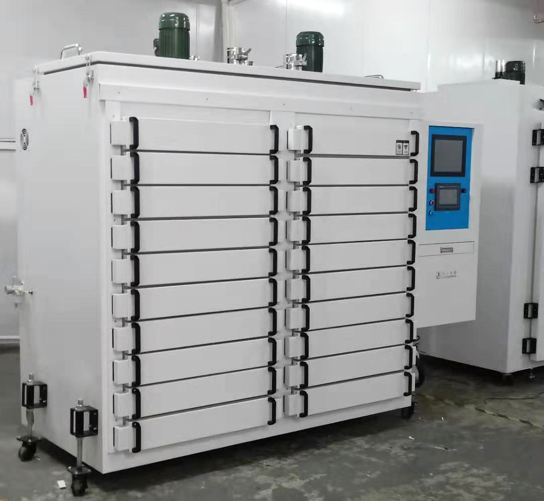 LIYI Multi Layers Drawer Industrial Drying Oven PLC 200C Hot Air Circulation Drying Oven