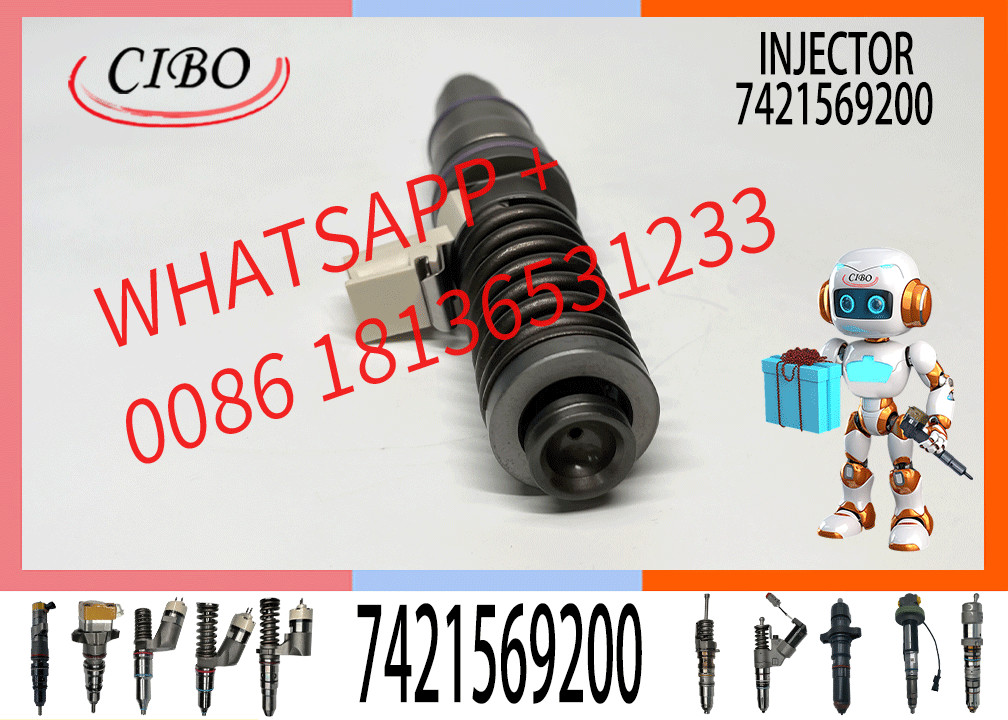 Diesel Fuel Injector BEBE4D24001 21340611 21371672 85003263 RVI 7421340611