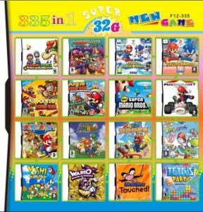 China 335 in 1 335in one Multi games Card for DS/DSI/DSXL/3DS Game Console on sale