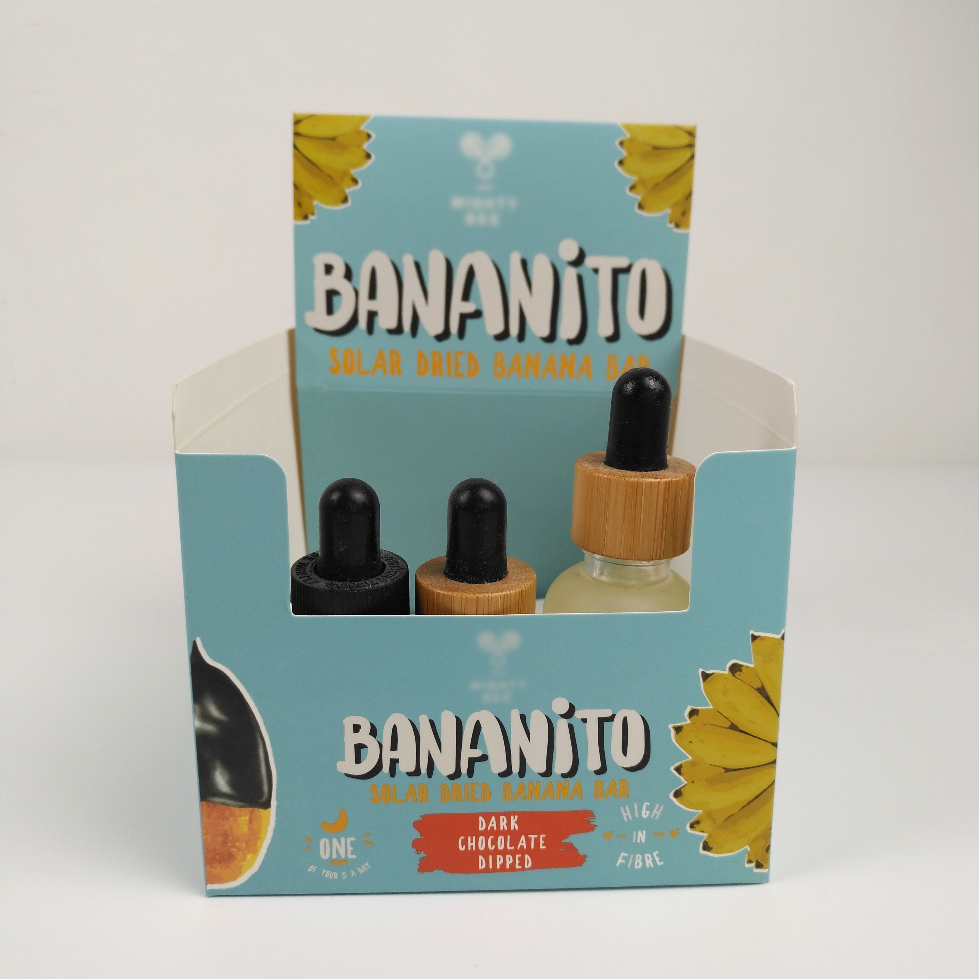 Hot Custom Logo Cardboard Corrugated Counter Display Boxes Custom Logo Printed For Snacks