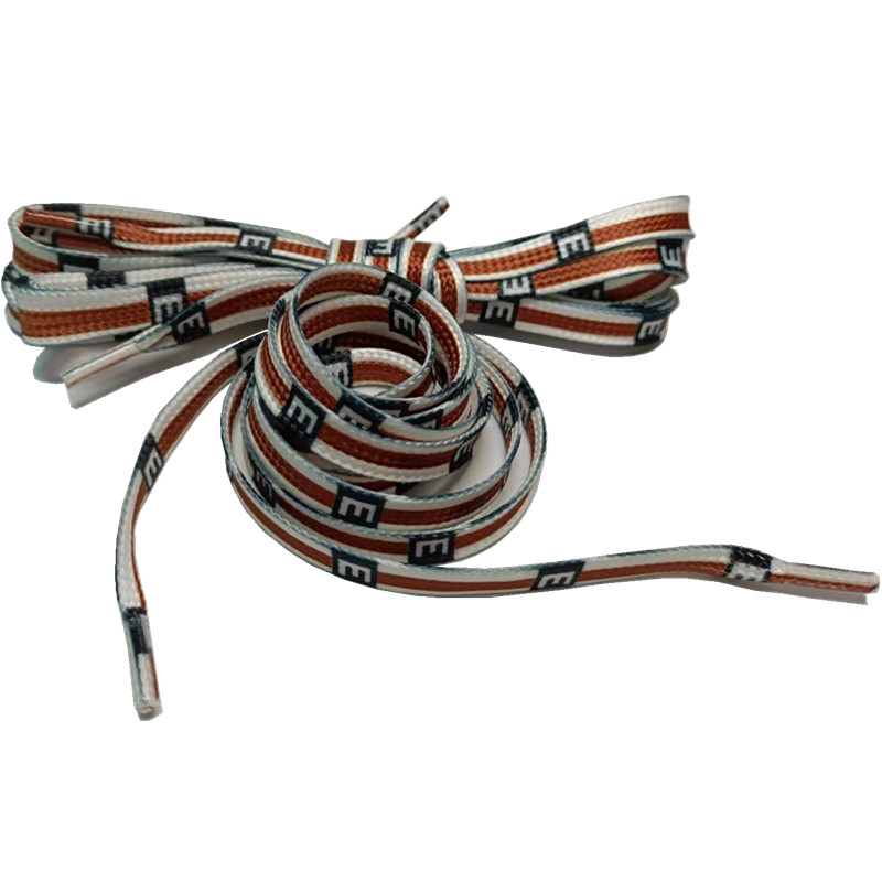 Colorful Custom Shoelace 9mm Sneaker Shoelace Flat Rope Laces