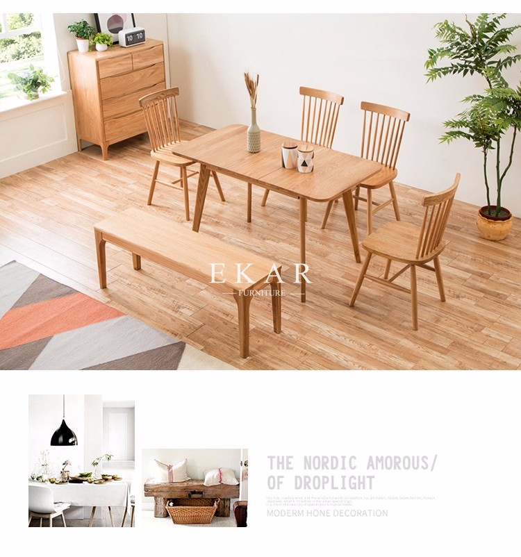 Dining Chair Wood Made In China Hotel Home Furniture Northern Europe
