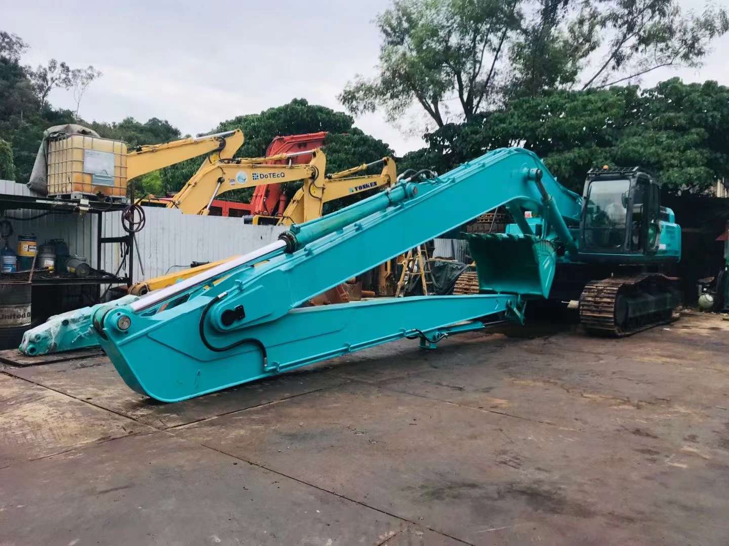 Q355B Material Long Reach Booms For Excavator Hitachi ZX1200 ZX200