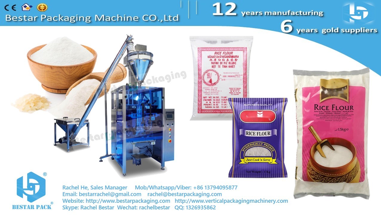 Vertical powder packaging machine flour packing machine BSTV-450DZ