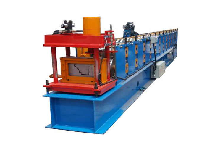 Color Steel Gutter Roll Forming Machine Customized Size Productivity 15-20 M/Min
