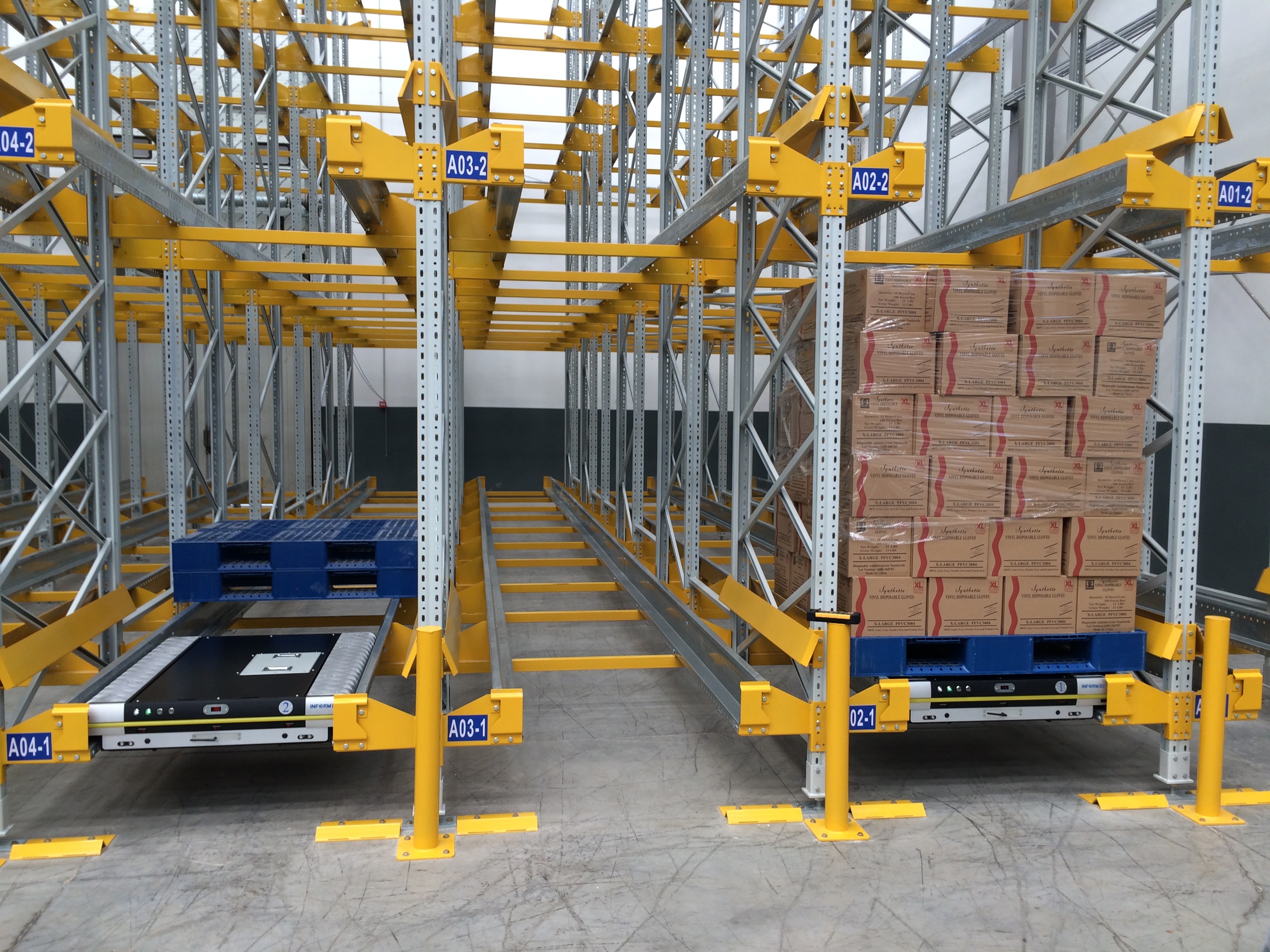 OEM Adjustable Radio Shuttle Metal Industrial Pallet Storage Warehouse Rack