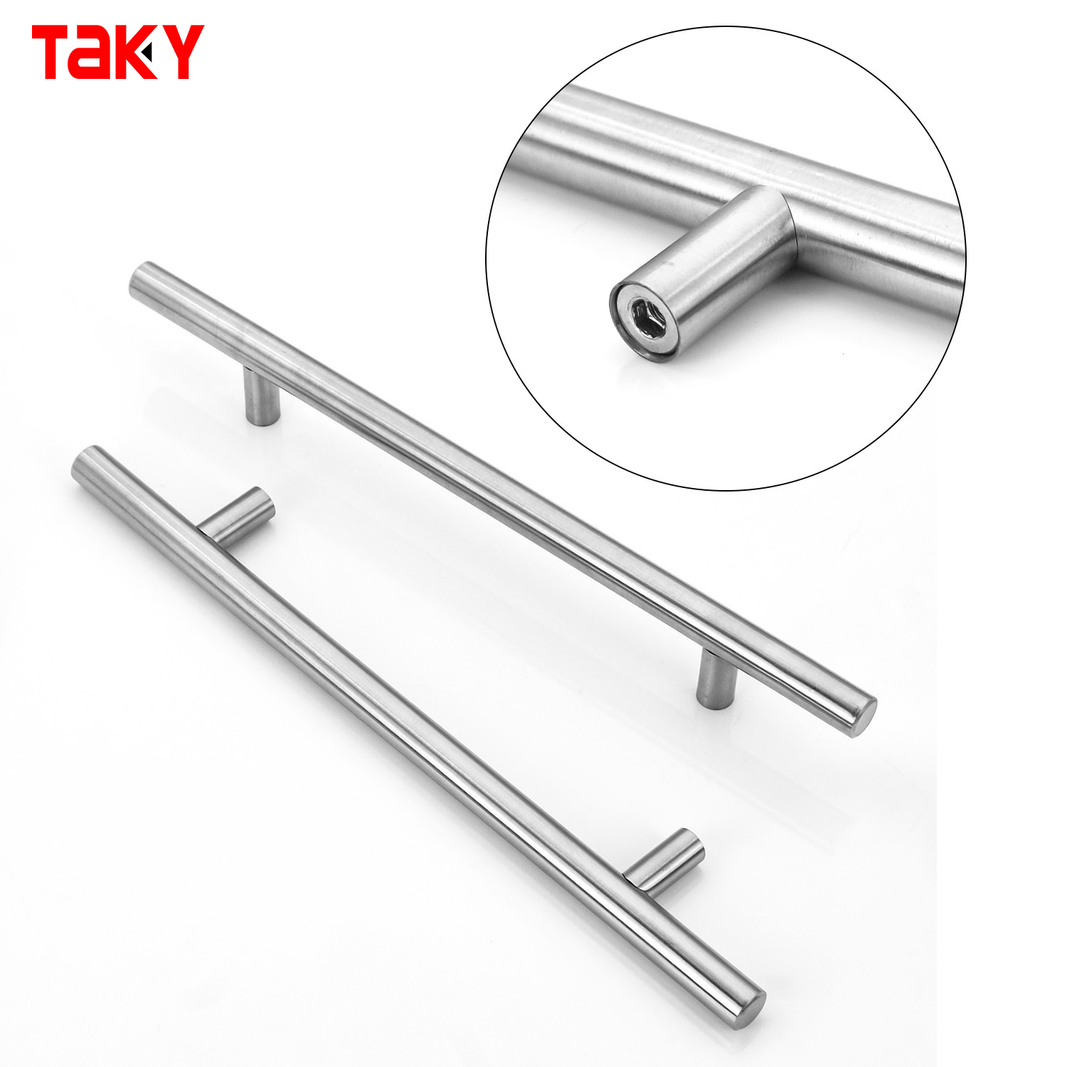 PSS Matt Black T Bar Furniture Handle Cabinet Small Handles