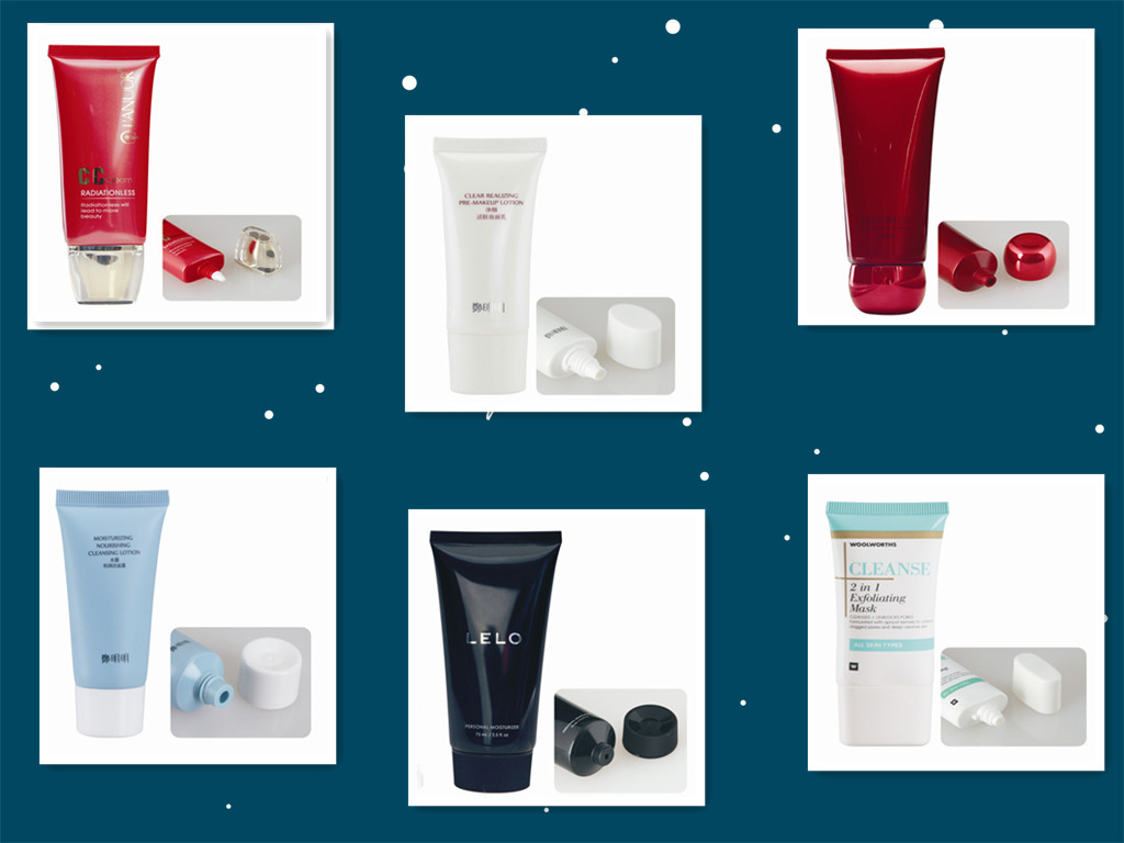 Round 150ml 200ml Sunscreen Cosmetic Squeeze Tubes