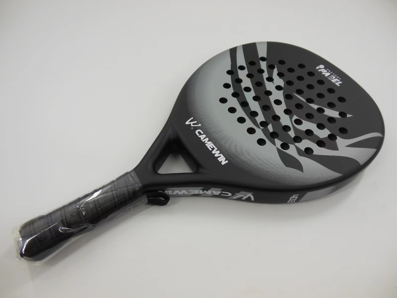 50% Carbon Graphite Padel / Pickleball Racket Custom Sports Accessories
