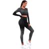 Buy cheap Stretch Hollow high-waisted hip-lifting yoga pants for women's athletic pants from wholesalers