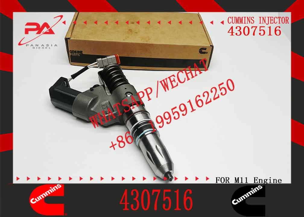 Factory OEM Quality Brand New Diesel Common Rail Fuel Injector Assembly 4307516 3087560 4384360 For C Ummins N14 Engine