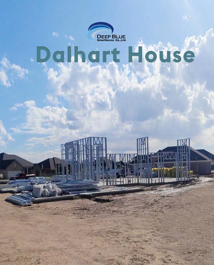 1-Story Luxury Prefab Steel Frame Homes With Australian Standard And European Quality
