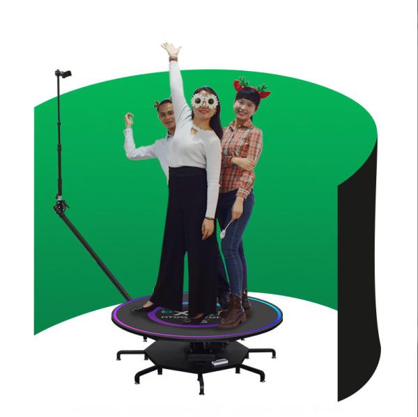 Quality Live Show 360 Rotating Selfie Camera Photo Booth Platform for sale