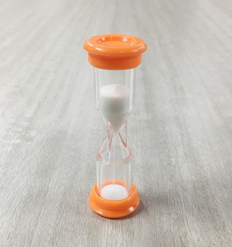 30 Second One Minute Hourglass Timer , Plastic Board Game Timer