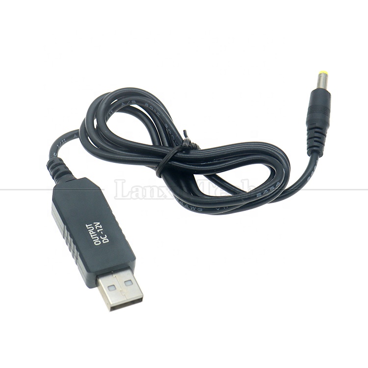 High Quality 12v 9v Output USB to DC 4.0x1.7mm Charger Cable for Router Modem