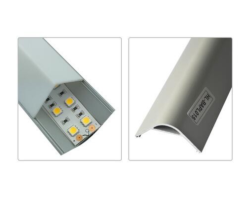 U type Corner Led aluminum extrusion profiles led profiles made from shenzhen with 1/2/3 meter length