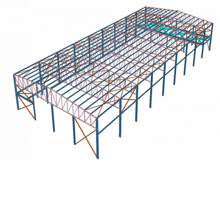 ASTM Q235 Q345 Steel Frame Warehouse Construction Steel Workshop Buildings