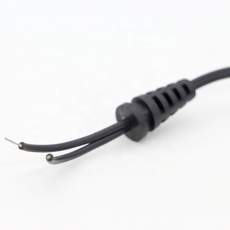 DC Supply Input Barrel Jack 2.1x5.5mm Male Female to Open Pigtail SR DC Power Cable