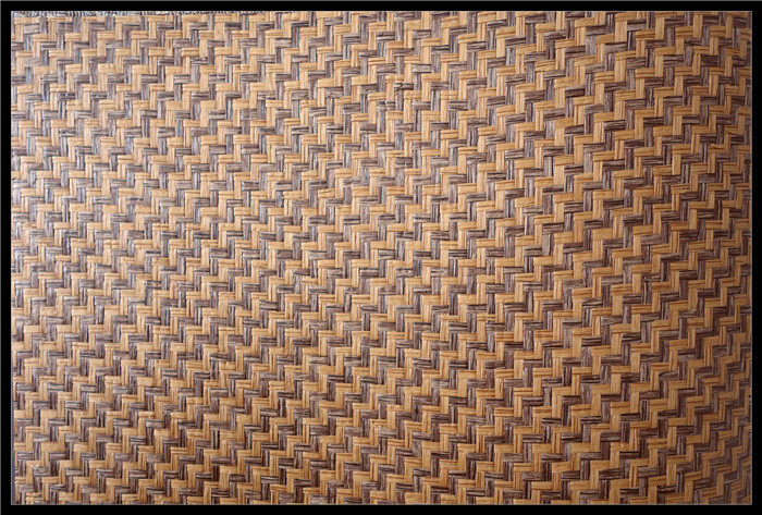 Washable Natural Grasscloth Wallpaper , Fashionable Woven Grass Wallpaper