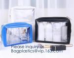 Heavy Duty Clear Toiletry Makeup Bags Transparent Shaving Bag Water Resistant