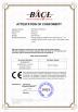 Chengdu Zongheng Intelligence Control Technology Co., Ltd. Certifications