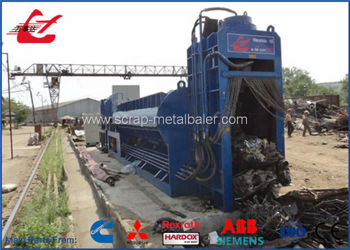 Y83Q-6300C High Capacity Waste Car Baler Shear For Compress / Cut Waste Car 15-20ton/h