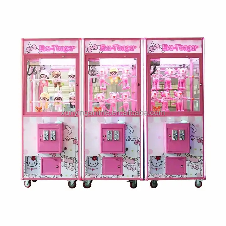 Coin Operated Giant Claw Machine Crane Claw Vending Machines for Sales Affordable
