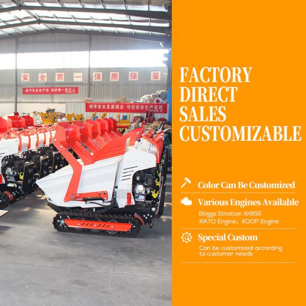 Free Shipping EPA Mini Dumper Tracked Site Dumper for Farm Work Mini Crawler Dumper Truck