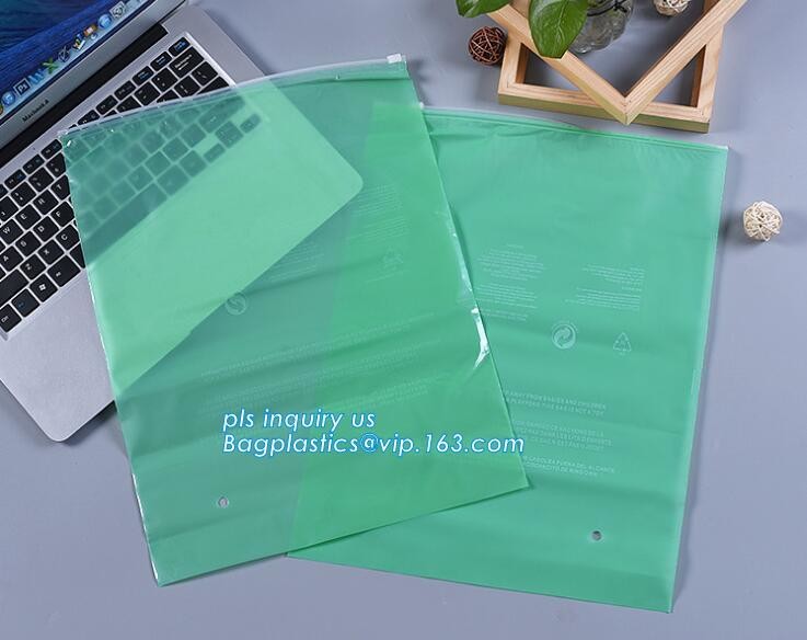 zipper top clothes packaging PP LDPE plastic slider bag with custom logo, Summer Kit Frosted Zip lockk Bag/ Slider Zipper
