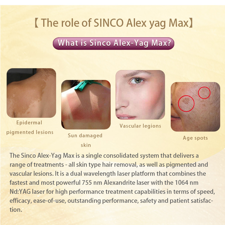 Hair Removal Alexandrite Laser Machine