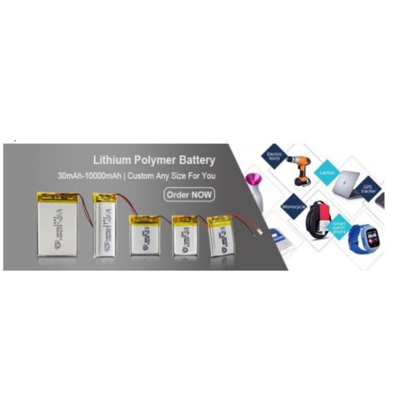 Lipo 502530 602530 702035 Lithium Ion Battery Replacement Cells 3.7v 350mah For Smart Watch