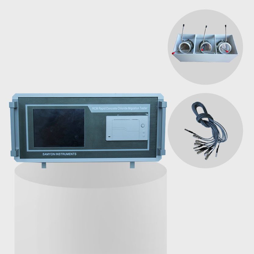 SY-RCM Concrete Testing Equipments 60V 12 Channels Concrete Migration Tester NT BUILD 492