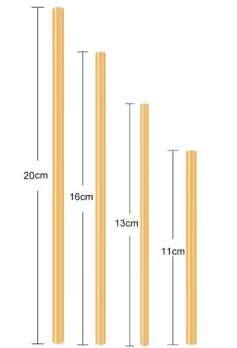 Eco Friendly Bamboo Straws Bamboo Reusable Straws For Cafe Bar Restaurant Drinking