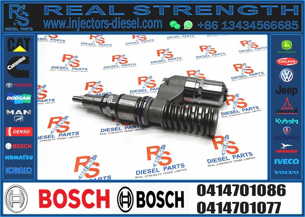 Factory Price Excavator Parts 2599428 0414701086 Common Rail Injector For DC9.50 Diesel Engine with High Quality 259-942