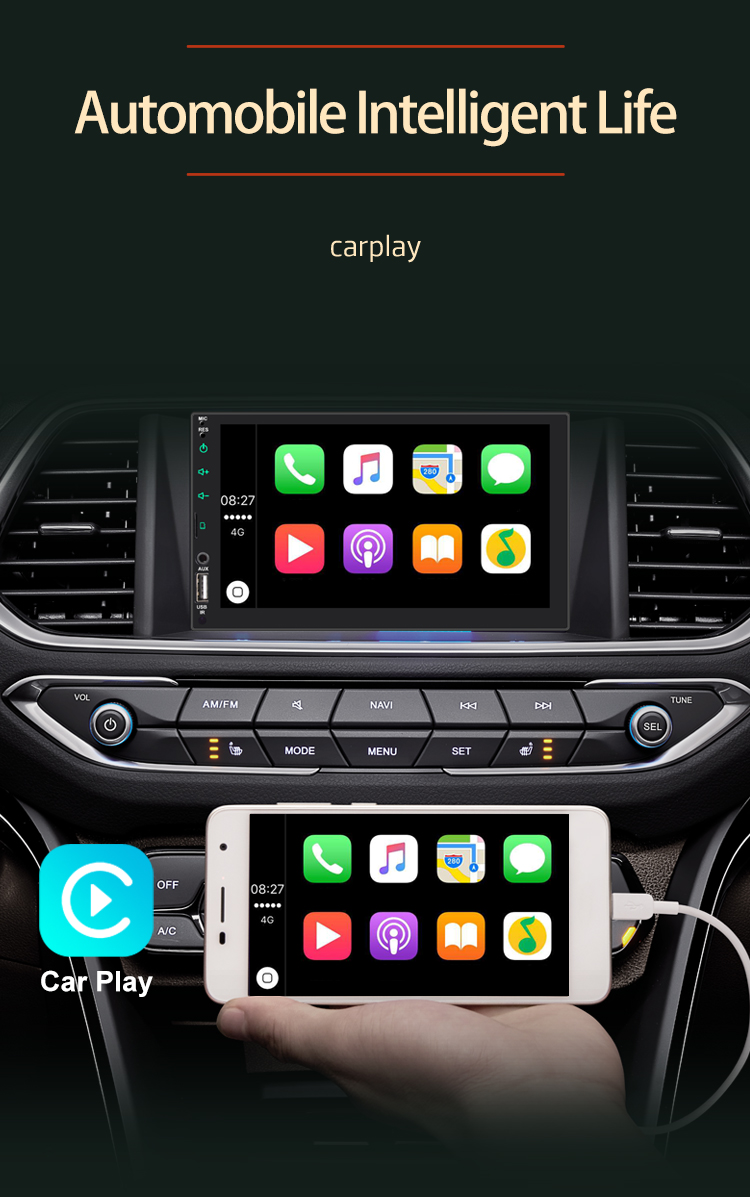 2 Din 7 Inch Car MP5 Player Multimedia Auto Electronics Car Mp3 Player